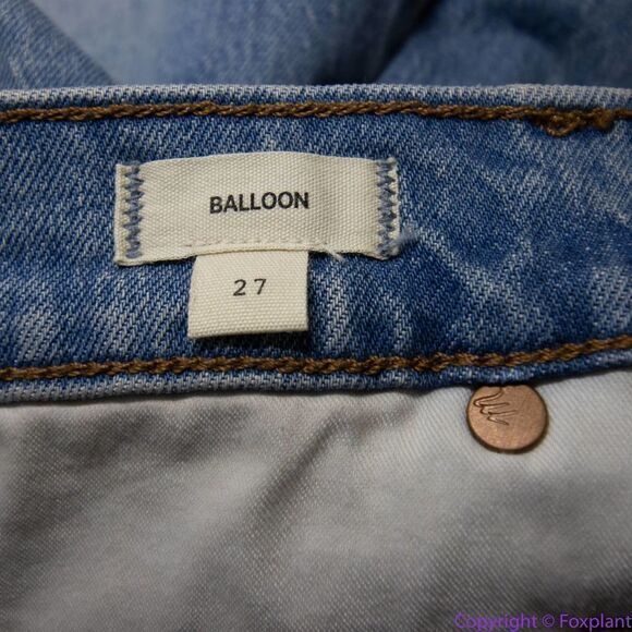 NEW Madewell USA-made Balloon Jeans in Whistler Wash, 27 - Picture 13 of 16
